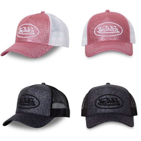 Von Dutch Originals Trucker Cap - Glitter Women Mesh