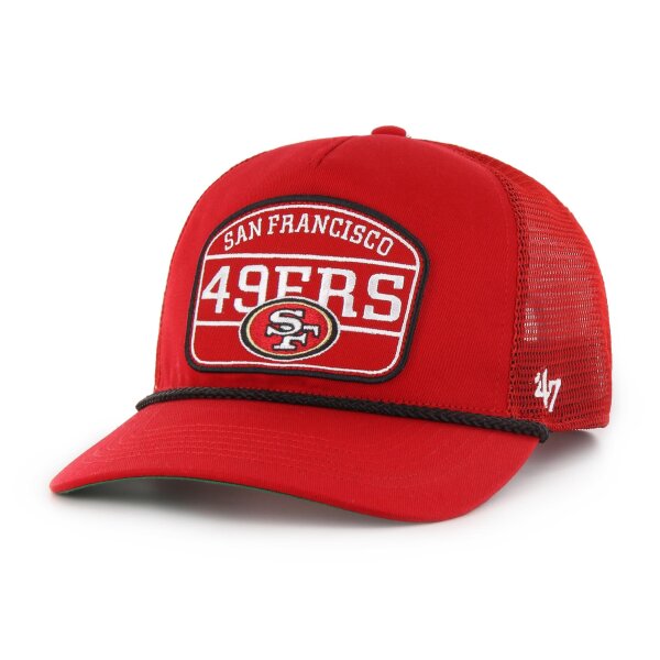 47 Brand NFL Cap SAN FRANCISCO 49ERS Hone 47 HITCH RF Red