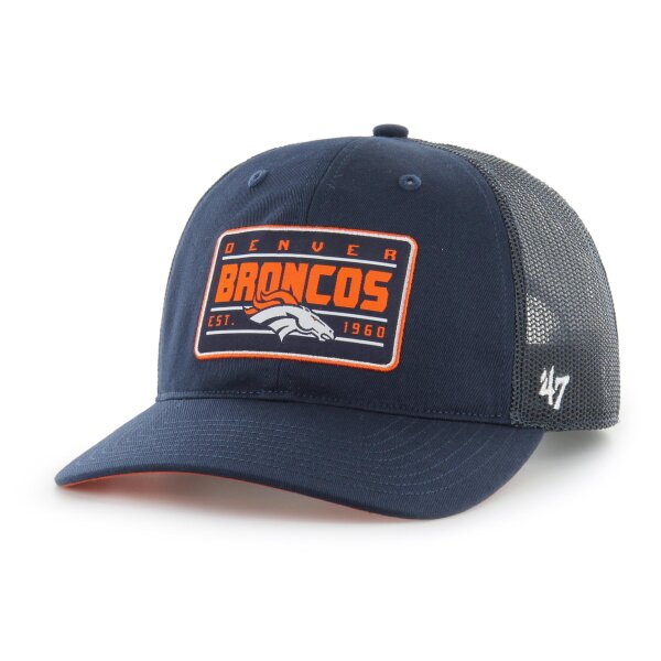 47 Brand NFL Cap DENVER BRONCOS 47 Hardline Trucker RF Navy