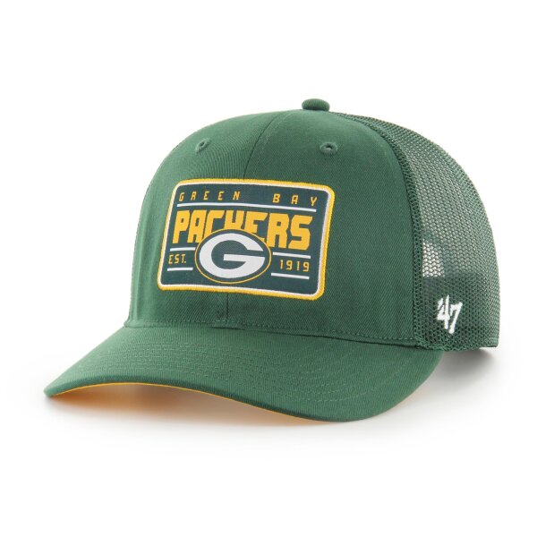 47 Brand NFL Cap GREEN BAY PACKERS 47 Hardline Trucker RF Dark Green