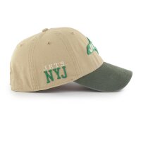 47 Brand NFL Cap New York Jets Historic Ashfield 47 CLEAN UP Khaki