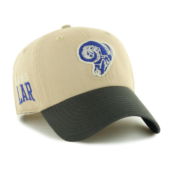 47 Brand NFL Cap Los Angeles Rams Historic Ashfield 47 CLEAN UP Khaki