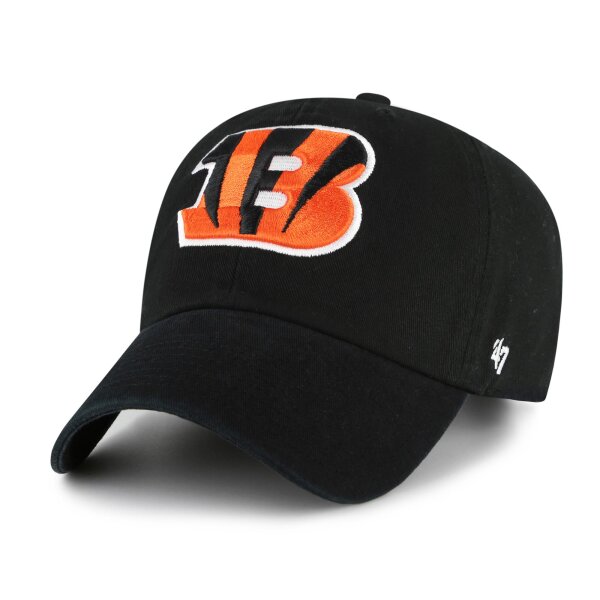 47 Brand NFL Cap Cincinnati Bengals 47 CLEAN UP Black
