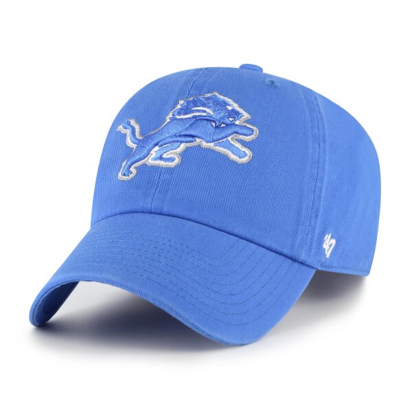 47 Brand NFL Cap Detroit Lions 47 CLEAN UP Blue Raz