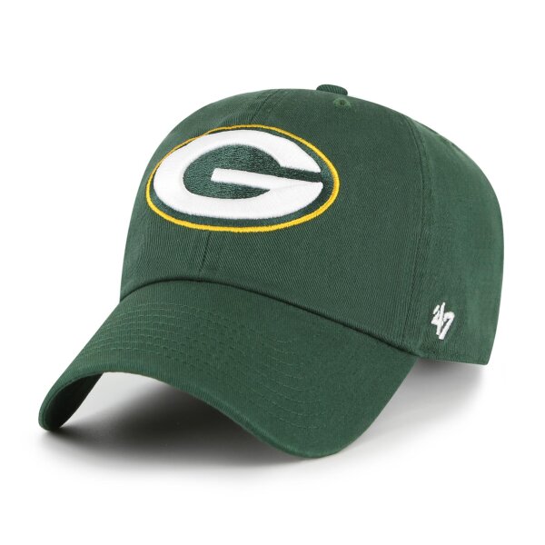 47 Brand NFL Cap Green Bay Packers 47 CLEAN UP Dark Green