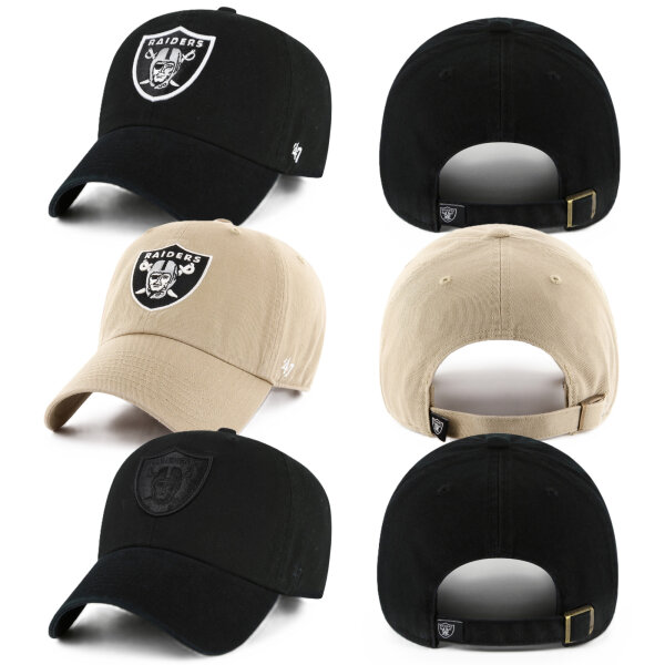 47 Brand NFL Cap Las Vegas Raiders 47 CLEAN UP