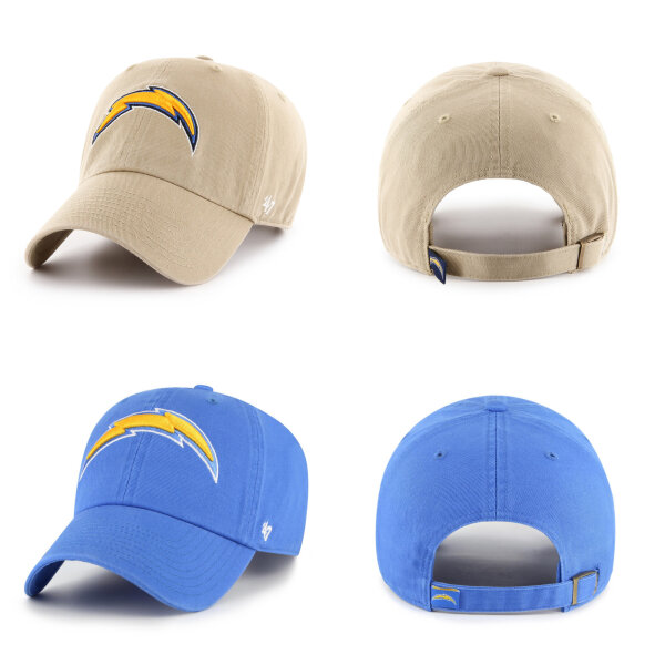 47 Brand NFL Cap Los Angeles Chargers 47 CLEAN UP