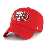47 Brand NFL Cap San Francisco 49ers 47 CLEAN UP Red