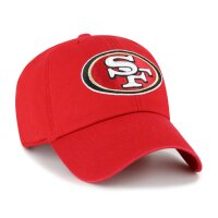47 Brand NFL Cap San Francisco 49ers 47 CLEAN UP Red