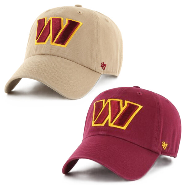 47 Brand NFL Cap Washington Commanders 47 CLEAN UP