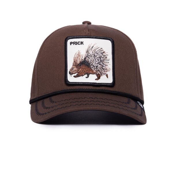 Goorin Bros. Porcupine 100 - ALL OVER CANVAS Trucker Cap dark brown