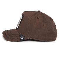 Goorin Bros. Porcupine 100 - ALL OVER CANVAS Trucker Cap dark brown