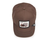 Goorin Bros. Porcupine 100 - ALL OVER CANVAS Trucker Cap dark brown
