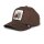 Goorin Bros. Porcupine 100 - ALL OVER CANVAS Trucker Cap dark brown