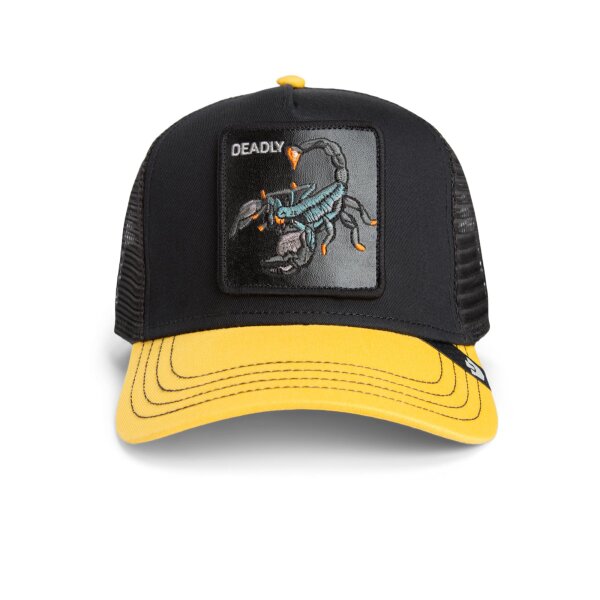 Goorin Bros. Deadly Trucker Cap - VOID / BEAM - Black Yellow