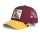Goorin Bros. The Real Talk Owl Trucker Cap - DESIRE / BEAM - Maroon Red Yellow