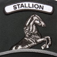 Goorin Bros. GB2 Stallion - THE ROCKER - RELAXED Trucker Cap Black/Grey