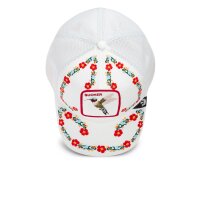 Goorin Bros. Trucker Cap - Necessary Nectar - Flora Fauna White