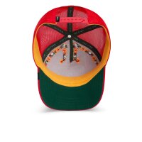 Goorin Bros. Trucker Cap - Smell the Flowers - Flora Fauna Red