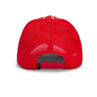 Goorin Bros. Trucker Cap - Smell the Flowers - Flora Fauna Red