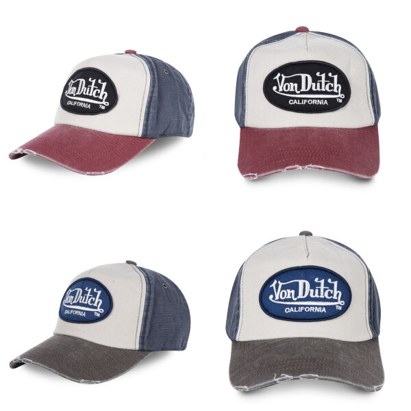 Von Dutch Originals Baseball Cap - 3-TONE