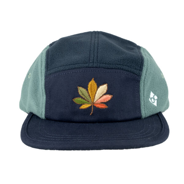 Bavarian Caps  "Kastanienlaub" - blaugrün (5-Panel Hat)