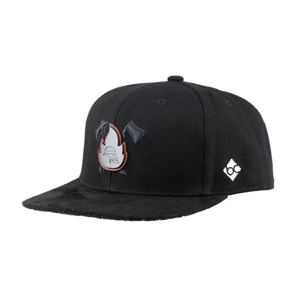 Bavarian Caps "Feuerwehr" - Black Edition (Snapback Kappe)
