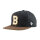 Bavarian Caps "B" - dunkelgrau (Snapback Kappe)