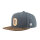 Bavarian Caps "Bavarian Trinity" - blaugrau (Snapback Kappe)