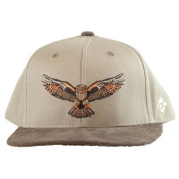 Bavarian Caps "Falke" - grau (Snapback Kappe)