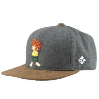 Bavarian Caps "Grantig by nature" - dunkelgrau...