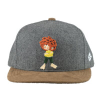 Bavarian Caps "Grantig by nature" - dunkelgrau...