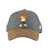 Bavarian Caps "Grantig by nature" - dunkelgrau...