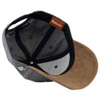 Bavarian Caps "Grantig by nature" - dunkelgrau (Curved) V2