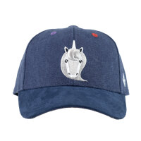 Bavarian Caps "Einhorn" - dunkelblau (Kinder...