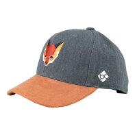 Bavarian Caps "Waldfuchs" - dunkelgrau (Kinder...