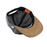 Bavarian Caps "Grantig by nature" - dunkelgrau (Kinder Kappe) V2