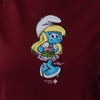 Bavarian Caps Damen T-Shirt "Schlumpfine" - dunkelrot
