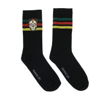 Bavarian Caps Socken "Dia de muertos"