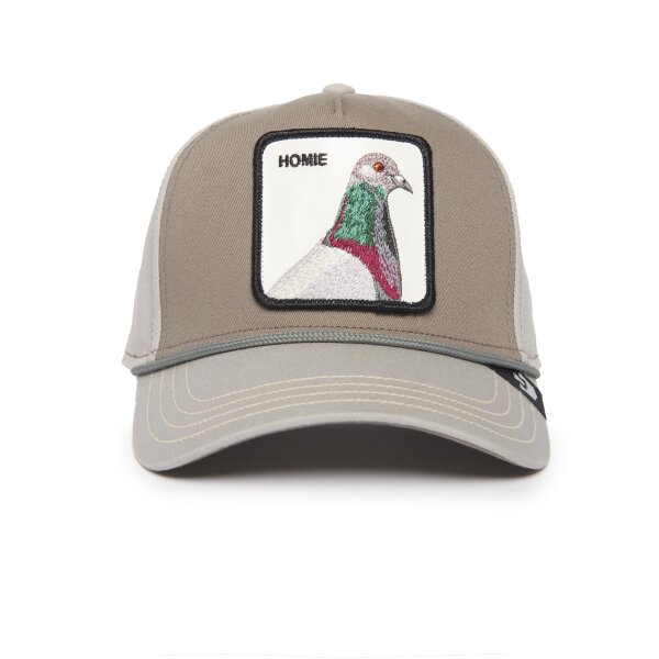 Goorin Bros. Pigeon 100 - Allover Canvas Cap Twill Grey