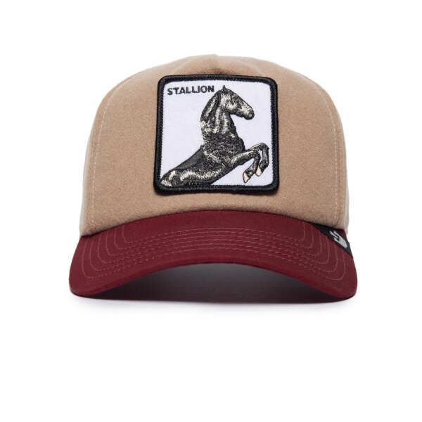 Goorin Bros. Free Rider - 5 Panel Flat Wildlife Snapback Cap Tan