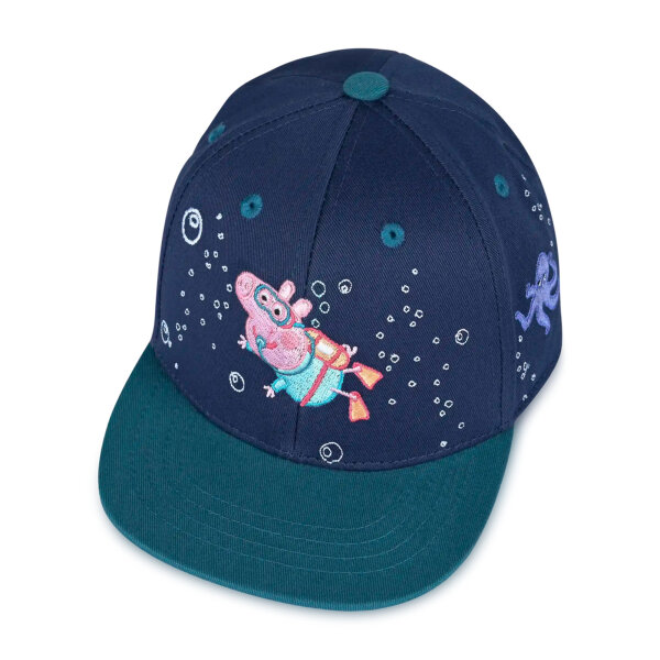koaa - Peppa Wutz "Unter Wasser" - Snapback Cap navy
