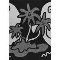 Lousy Livin Towel Dolphins black/white