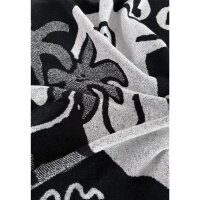 Lousy Livin Towel Dolphins black/white