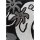 Lousy Livin Towel Dolphins black/white