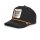 Goorin Bros. Wise Owl 100 ALL OVER CANVAS Snapback Cap - Black