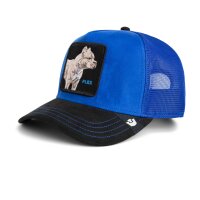 Goorin Bros. Suede Pitbull Trucker Cap ROYAL / VOID -...