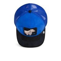 Goorin Bros. Suede Pitbull Trucker Cap ROYAL / VOID - Blue/Black