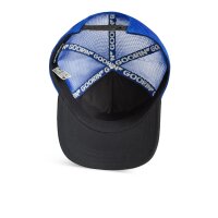 Goorin Bros. Suede Pitbull Trucker Cap ROYAL / VOID - Blue/Black