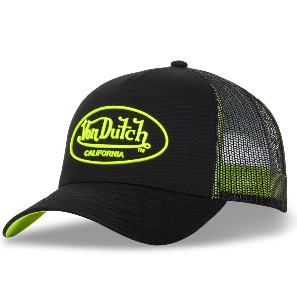 Von Dutch Originals Trucker Cap - FLUO RUBBER Patch